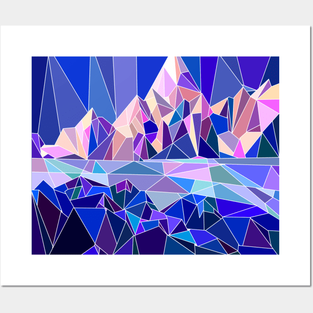 Mountain Lake Wall Art by beesants